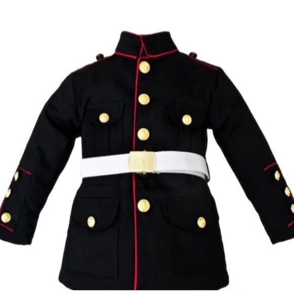 YOUTH MARINE DRESS BLUES UNIFORM JACKET